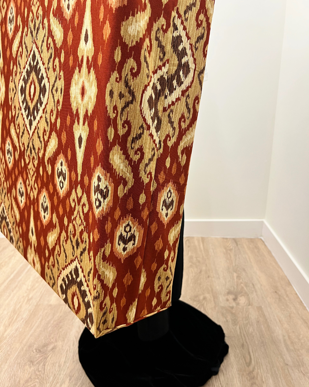 Yoga Tote | Red Ikat