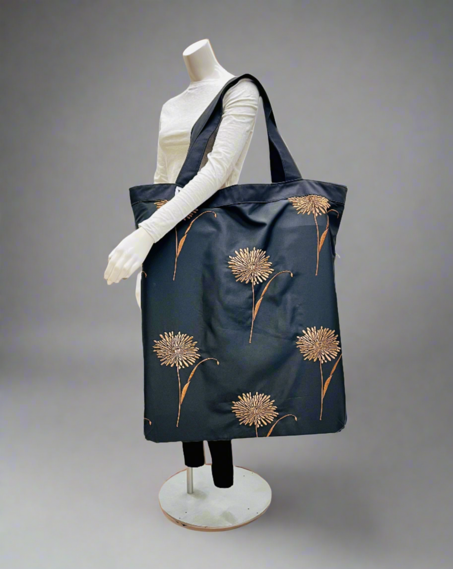 Yoga Tote | Bronze Flower