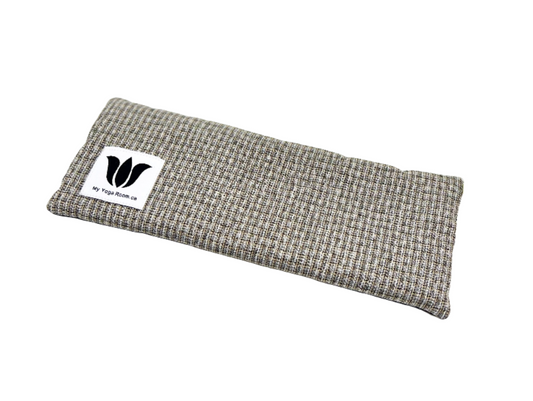Eye Pillow | Blue Herringbone