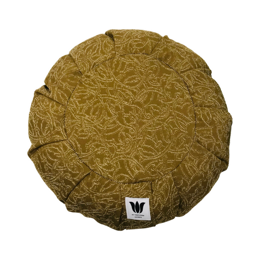 Meditation Seat Gold Script My Yoga Room Elements