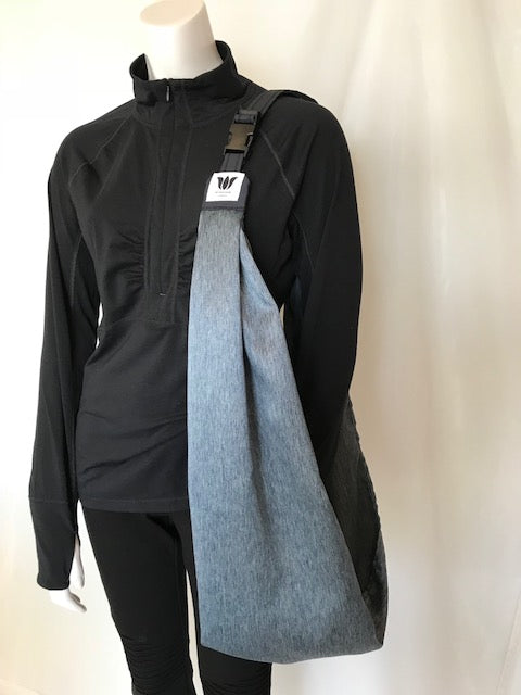 Turn your infinity scarf into a support for your meditation practice, quick snap and adjust to align the spine and sit in comfort. Created by My Yoga Room Elements and produced in Canada