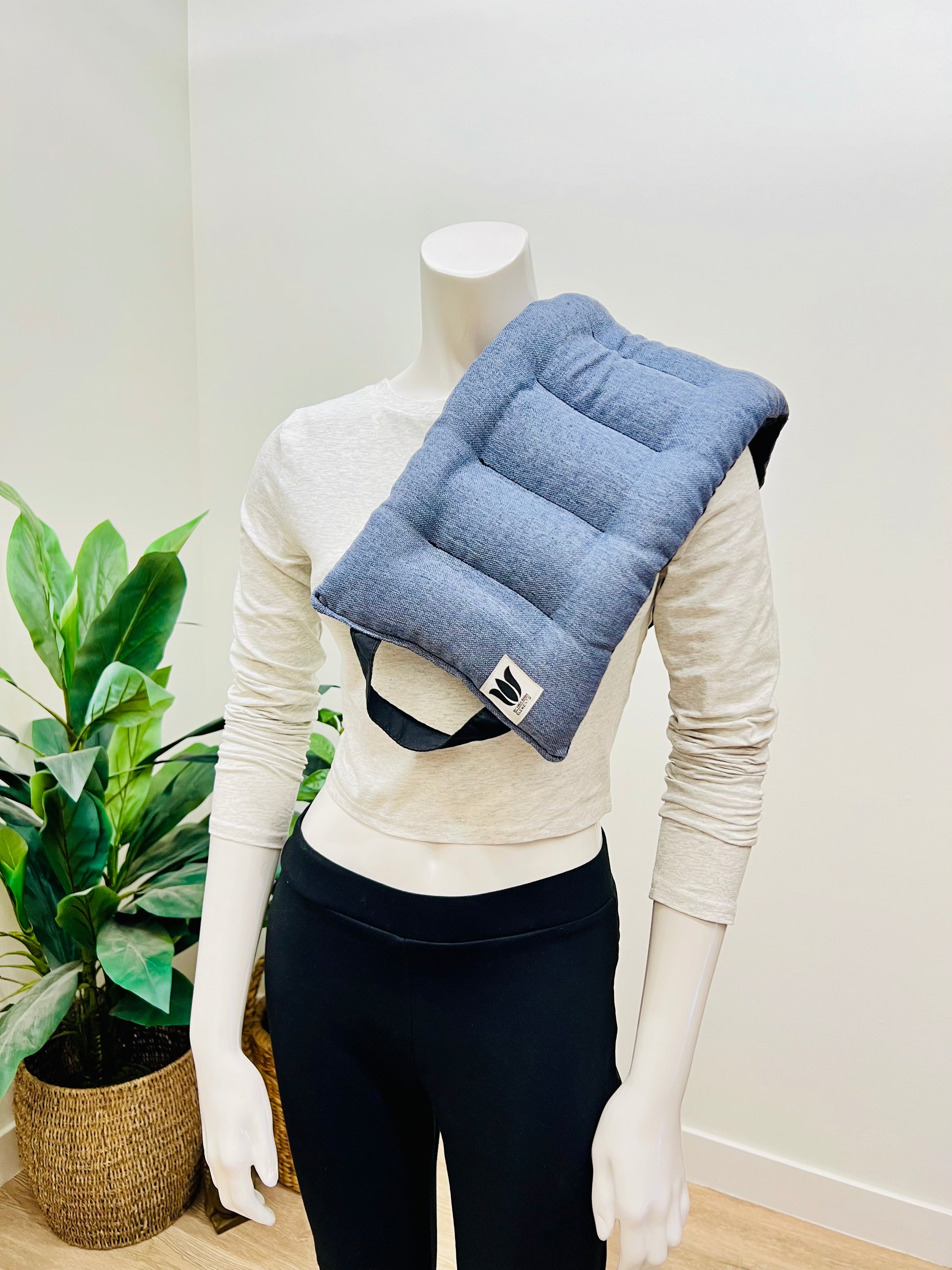 Yoga Room Element yoga sand bag fill with rice for a warming experience of a heat pack