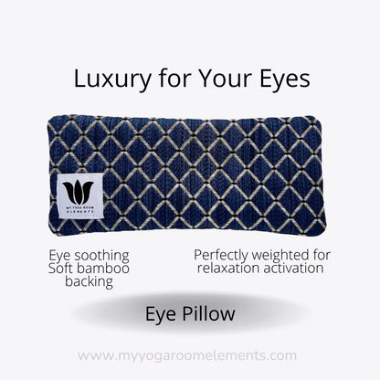 Eye Pillow | Indigo Modern