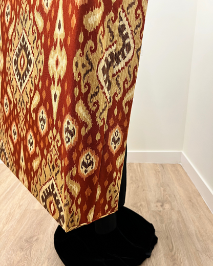 Yoga Tote | Red Ikat