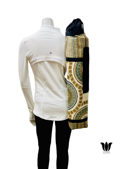 Kalahari Compass | Red Zipper Yoga Mat Bag