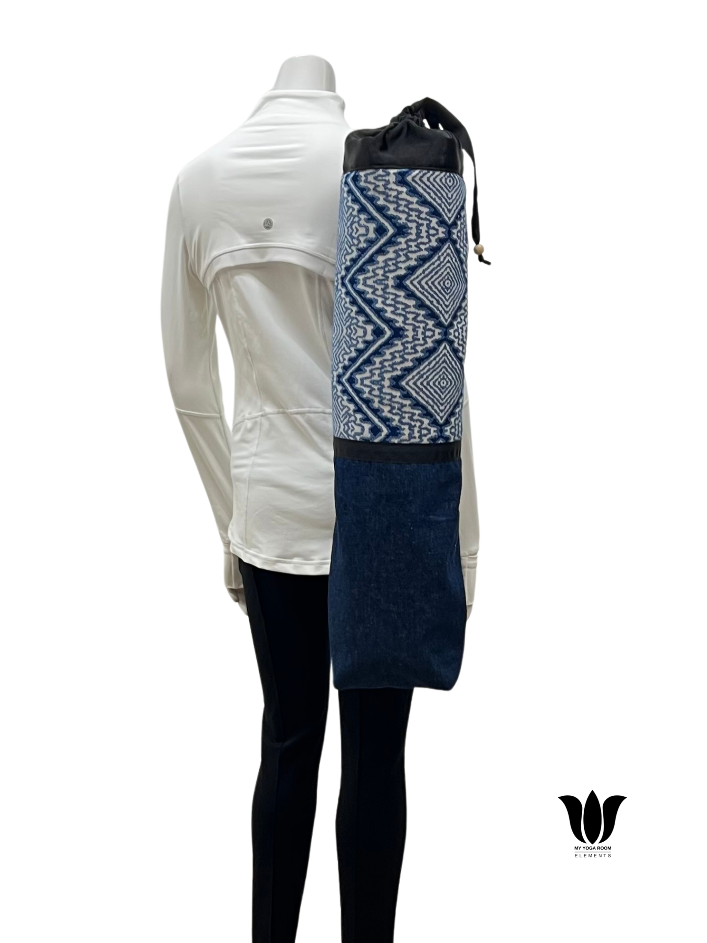 Red Zipper Yoga Mat Bag | Yucatan Azul