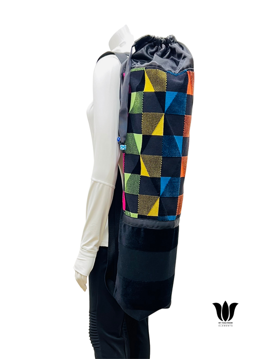 Red Zipper Yoga Mat Bag | Avant Icon Plush