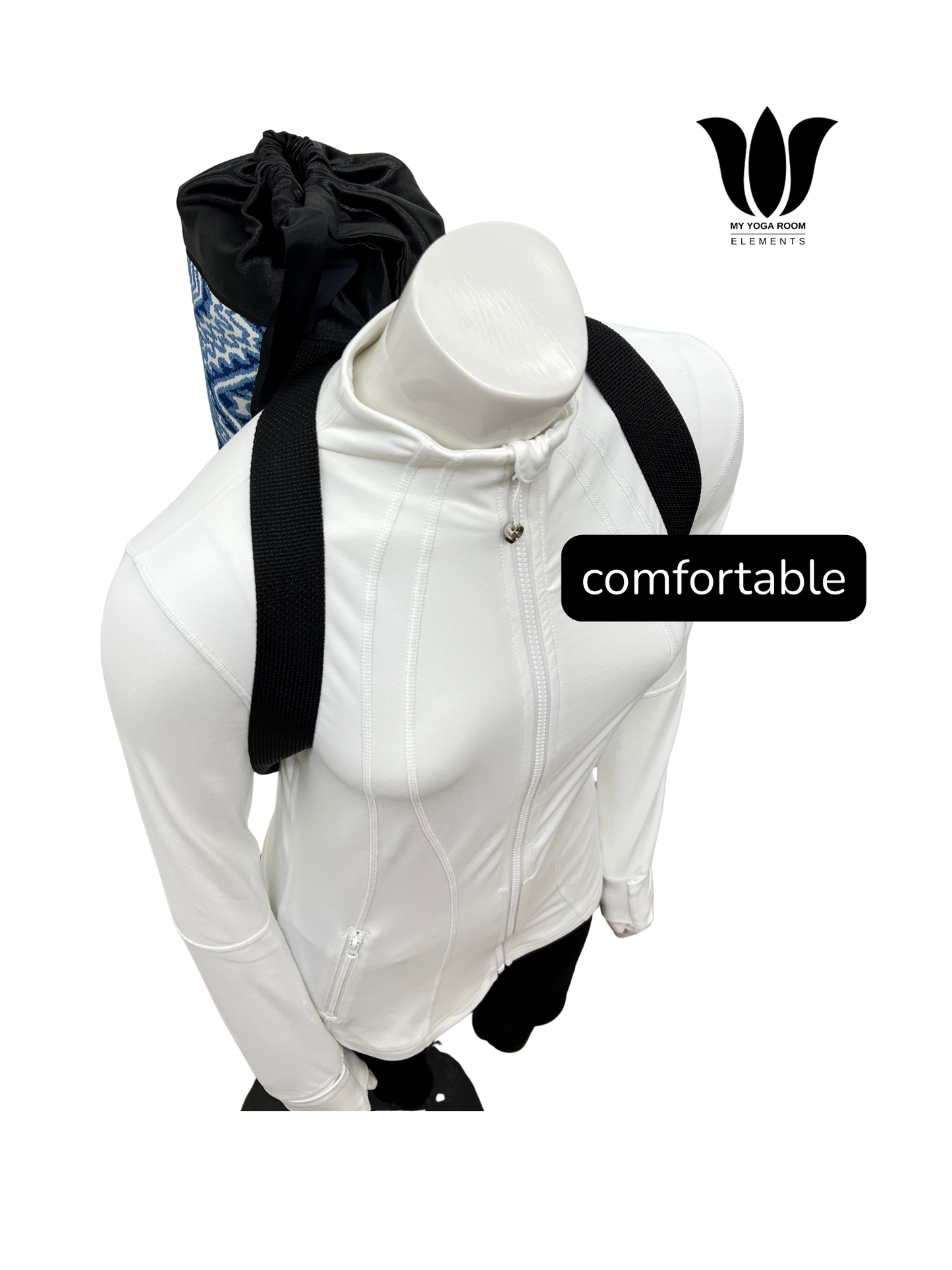 Red Zipper Yoga Mat Bag | Yucatan Azul