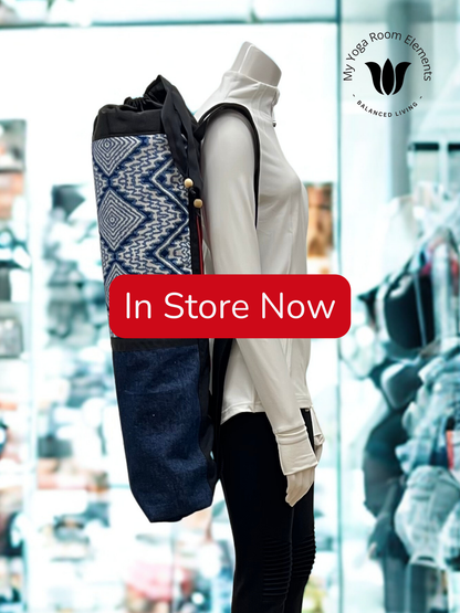 Red Zipper Yoga Mat Bag | Yucatan Azul