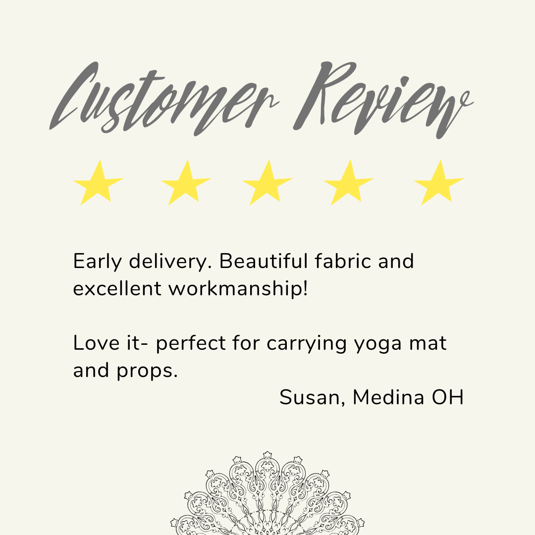Yoga Tote | France Scape Map Graphic