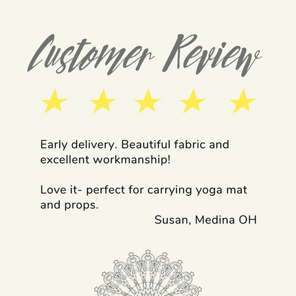 Yoga Tote | France Scape Map Graphic