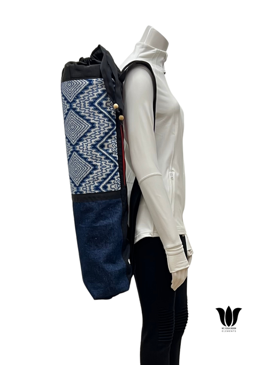 Red Zipper Yoga Mat Bag | Yucatan Azul