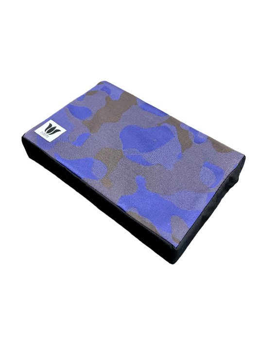 Covered Yoga Block | Purple Camo