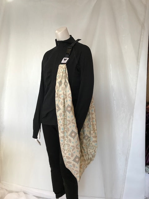 Turn your infinity scarf into a support for your meditation practice, quick snap and adjust to align the spine and sit in comfort. Created by My Yoga Room Elements and produced in Canada 