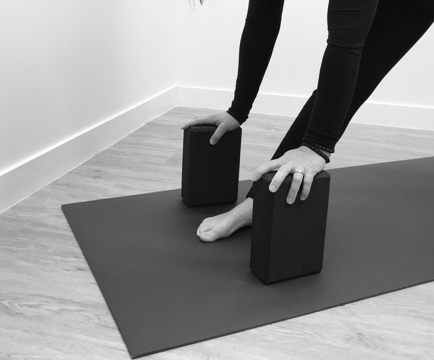Foam Yoga Block Set to support and align your yoga postures. Light weight high density foam to provide comfort and solid support.